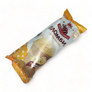 Мороженое Пестравка вафельный стаканчик пломбир со вкусом сыра 100г